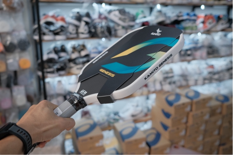 Vợt Pickleball Kamito Genesis Xanh Dương Trắng 16mm KMVPK260625