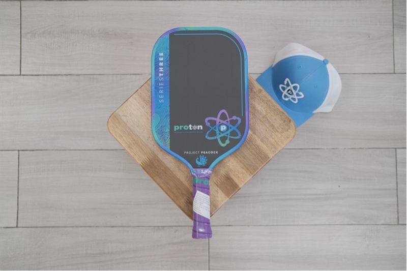 Vợt Pickleball Proton Project Peacock Elongated 15mm - 15mm