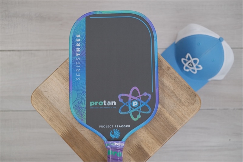 Vợt Pickleball Proton Project Peacock Elongated 15mm