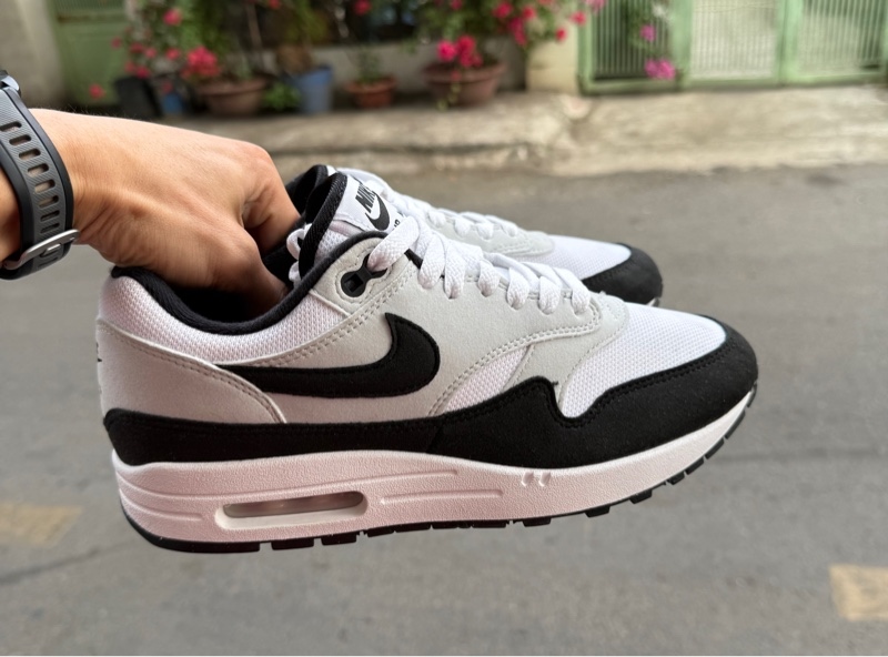 Giày Nike Air Max 1 Panda White Black FD9082-107 (Mốc) - 42