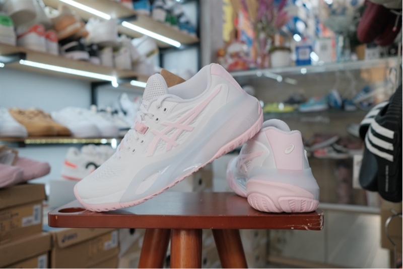Giày Pickleball Tennis Asics Gel Resolution X Pink 1042A310-100 Giày Pickleball Tennis Asics Gel Resolution X Pink 1042A310-100