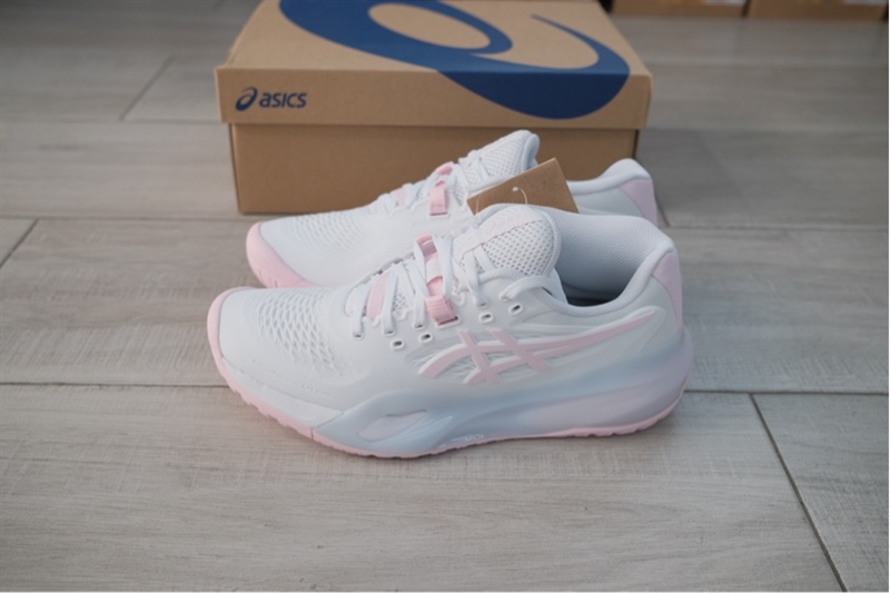 Giày Pickleball Tennis Asics Gel Resolution X Pink 1042A310-100 Giày Pickleball Tennis Asics Gel Resolution X Pink 1042A310-100