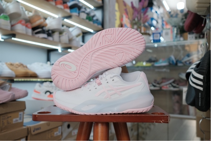 Giày Pickleball Tennis Asics Gel Resolution X Pink 1042A310-100 Giày Pickleball Tennis Asics Gel Resolution X Pink 1042A310-100