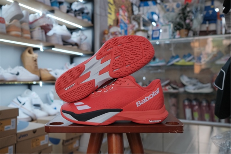 Giày Pickleball Tennis Babolat Jet Mach 4 Cherry 30S26629B-5050 Giày Pickleball Tennis Babolat Jet Mach 4 Cherry 30S26629B-5050