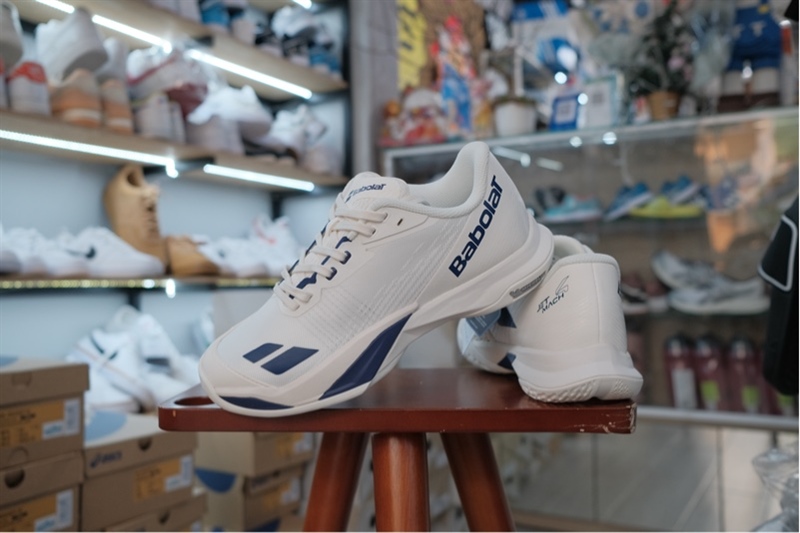 Giày Pickleball Tennis Babolat Jet Mach 4 Cream 30S266629B-1115