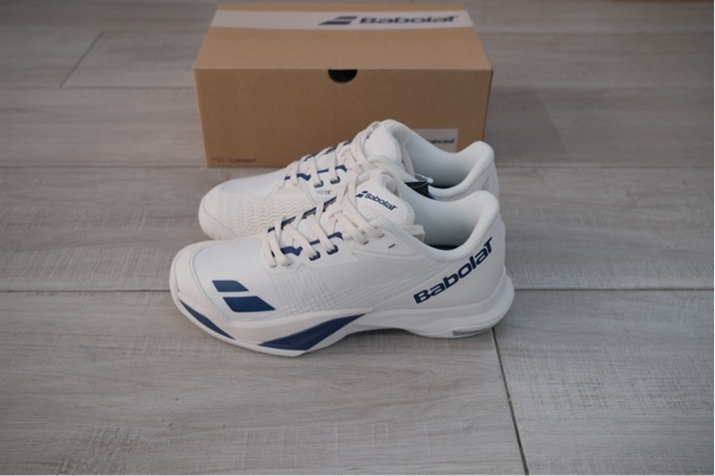 Giày Pickleball Tennis Babolat Jet Mach 4 Cream 30S266629B-1115