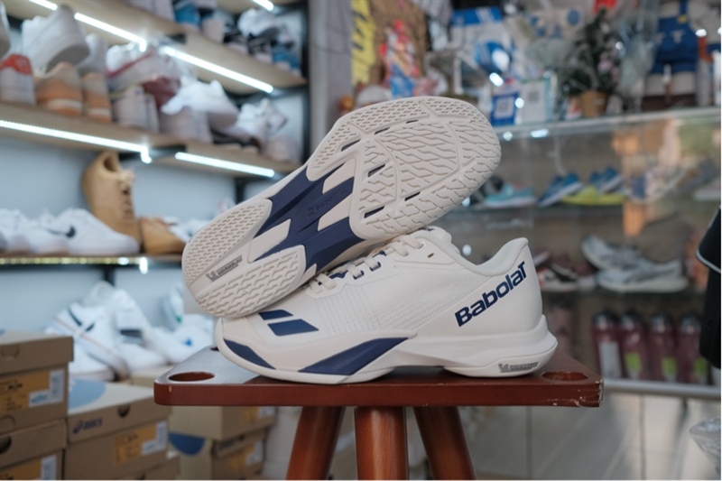 Giày Pickleball Tennis Babolat Jet Mach 4 Cream 30S266629B-1115