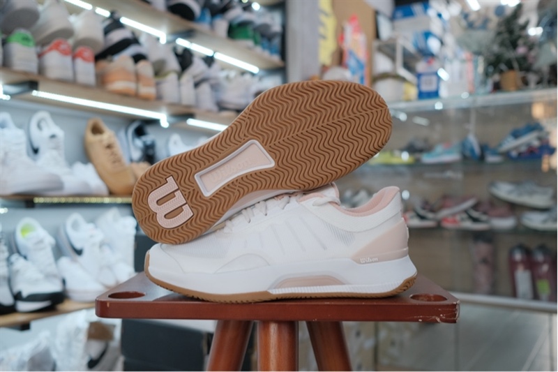 Giày Pickleball Tennis Wilson Intrigue Tour White Pink WRS337030