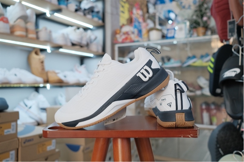 Giày Pickleball Tennis Wilson Rush Pro 4.5 TM Navy WRS336430