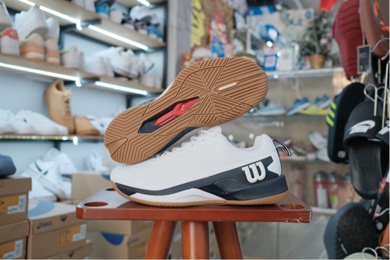 Giày Pickleball Tennis Wilson Rush Pro 4.5 TM Navy WRS336430