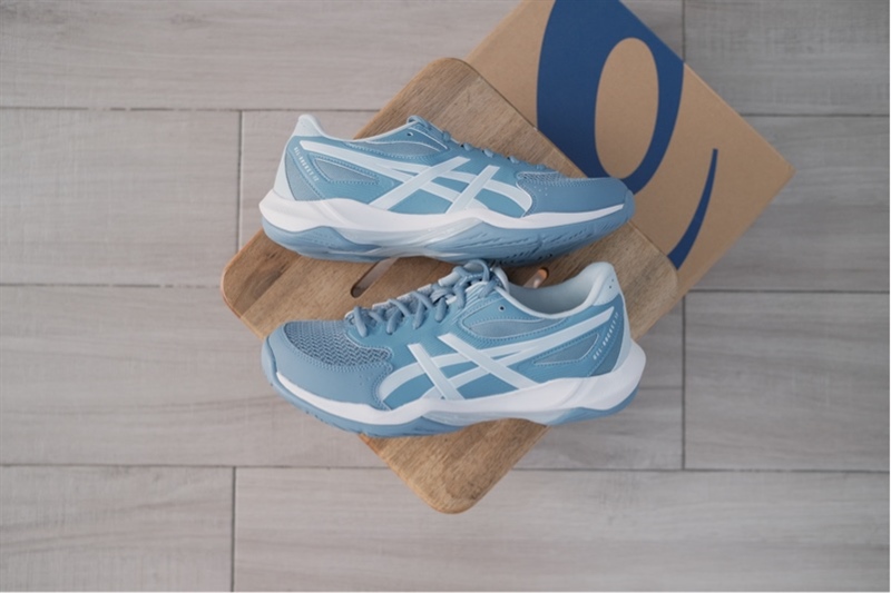 Giày Pickleball Cầu Lông Asics Gel Rocket 12 Blue 1071A116-401