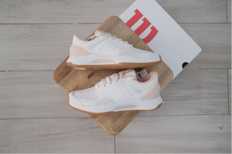 Giày Pickleball Tennis Wilson Intrigue Tour White Pink WRS337030