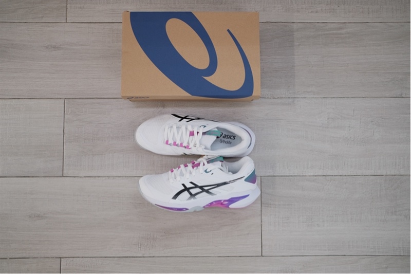 Giày Pickleball Tennis Asics Solution Speed FF 4 Sakura 1041A532-101