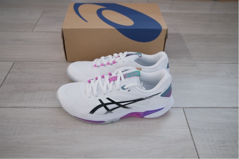 Giày Pickleball Tennis Asics Solution Speed FF 4 Sakura 1041A532-101