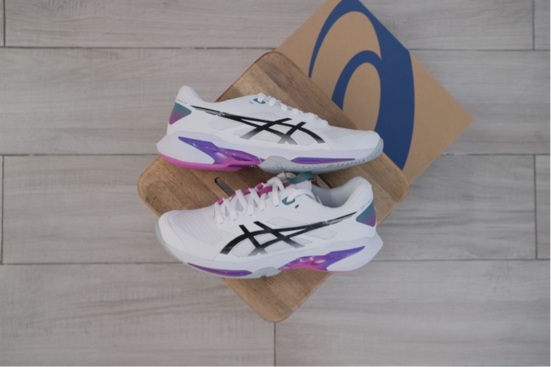 Giày Pickleball Tennis Asics Solution Speed FF 4 Sakura 1041A532-101 - 42