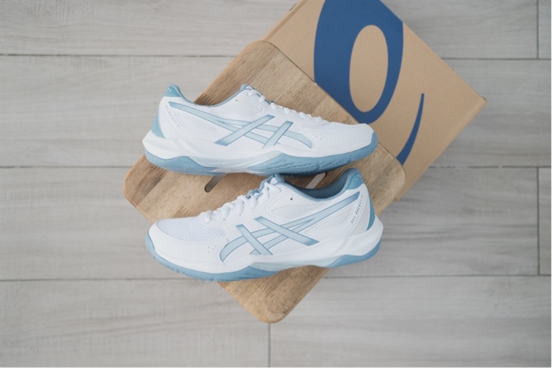 Giày Pickleball Cầu Lông Asics Gel Rocket 12 White 1071A116-103