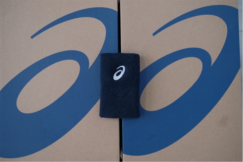 Băng chặn mồ hôi tay Pickleball Tennis Asics Navy