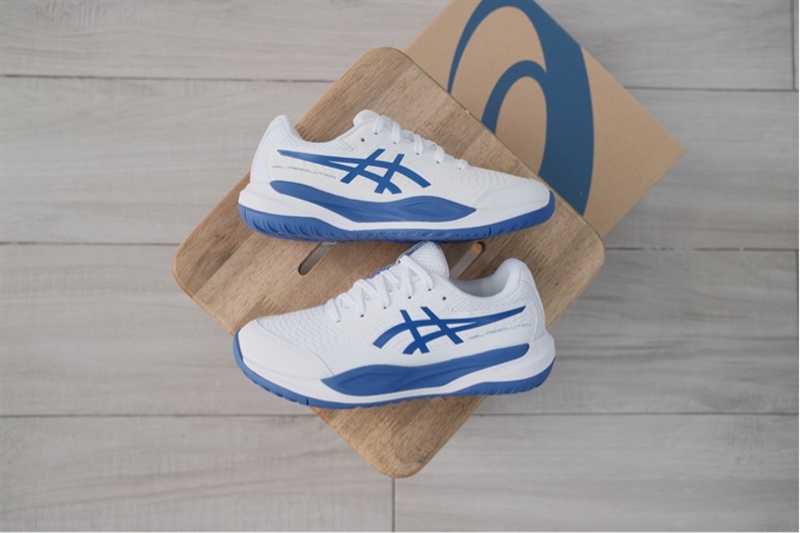 Giày Pickleball Tennis Asics Gel Resolution X Cobalt GS 1044A081-100