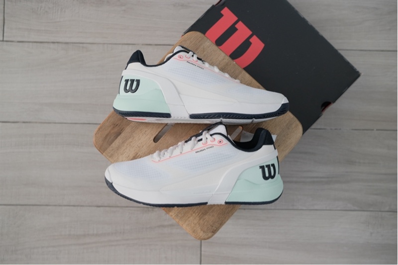 Giày Pickleball Tennis Wilson Rush Pro 5 White WRS338500