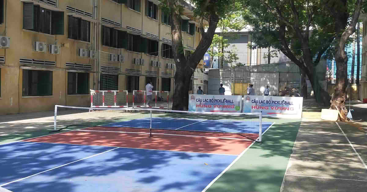 San Pickleball Truong THPT Hung Vuong1