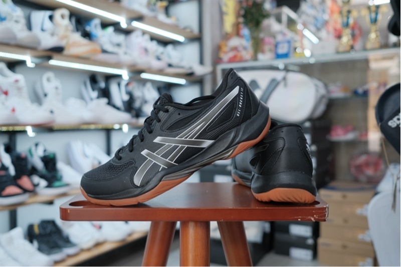 Giày cầu lông Pickleball Asics Gel Rocket 12 Black 1071A116-001 Giày cầu lông Pickleball Asics Gel Rocket 12 Black 1071A116-001