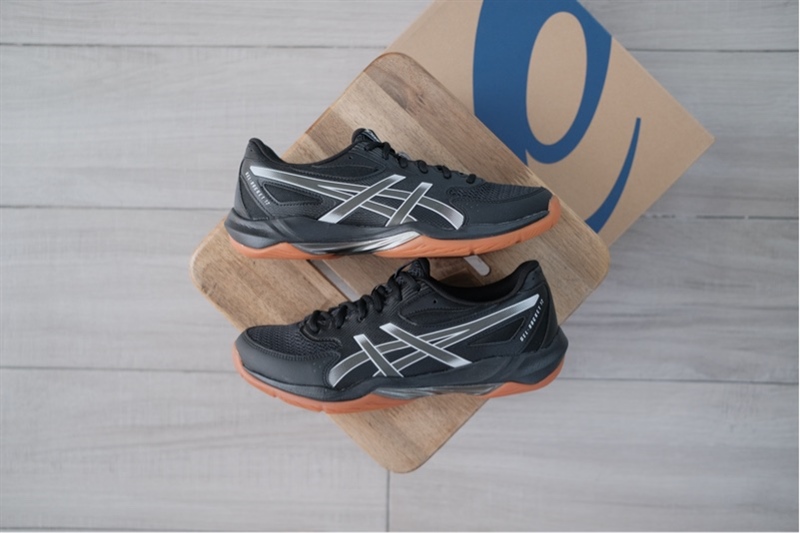 Giày cầu lông Pickleball Asics Gel Rocket 12 Black 1071A116-001 - 42