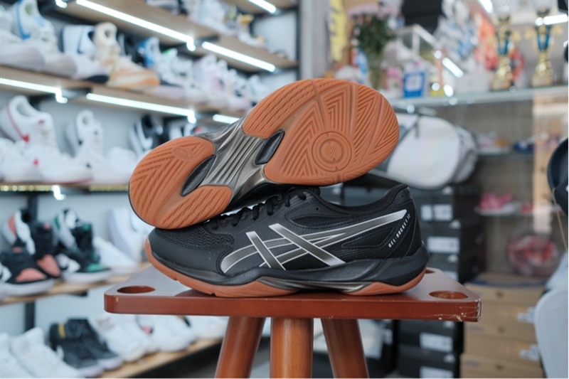 Giày cầu lông Pickleball Asics Gel Rocket 12 Black 1071A116-001 Giày cầu lông Pickleball Asics Gel Rocket 12 Black 1071A116-001