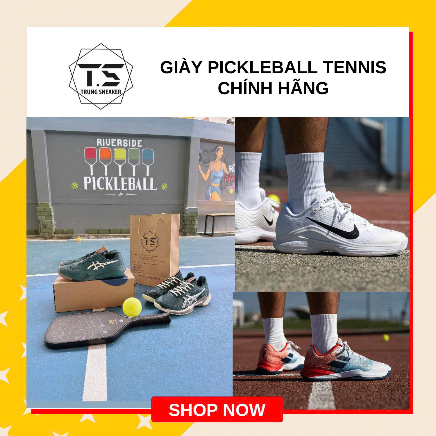 giay pickleball chinh hang