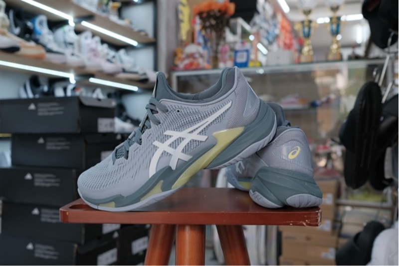 Giày Pickleball Tennis Asics Court FF 3 Grey 1041A370-404 Giày Pickleball Tennis Asics Court FF 3 Grey 1041A370-404