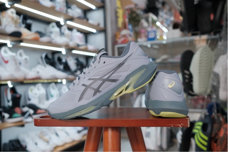 Giày Pickleball Tennis Asics Solution Speed FF 4 Grey 1041A532-400 Giày Pickleball Tennis Asics Solution Speed FF 4 Grey 1041A532-400