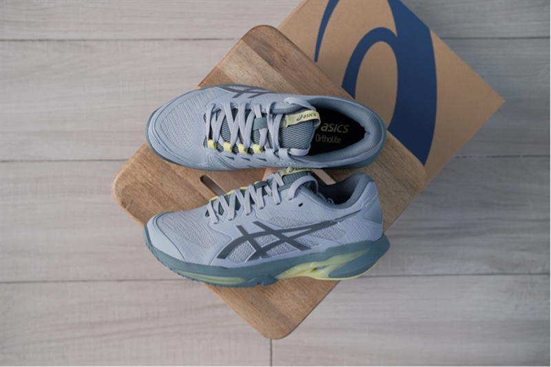 Giày Pickleball Tennis Asics Solution Speed FF 4 Grey 1041A532-400 Giày Pickleball Tennis Asics Solution Speed FF 4 Grey 1041A532-400