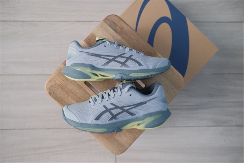 Giày Pickleball Tennis Asics Solution Speed FF 4 Grey 1041A532-400 - 43