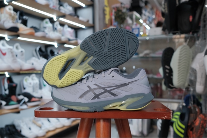 Giày Pickleball Tennis Asics Solution Speed FF 4 Grey 1041A532-400 Giày Pickleball Tennis Asics Solution Speed FF 4 Grey 1041A532-400