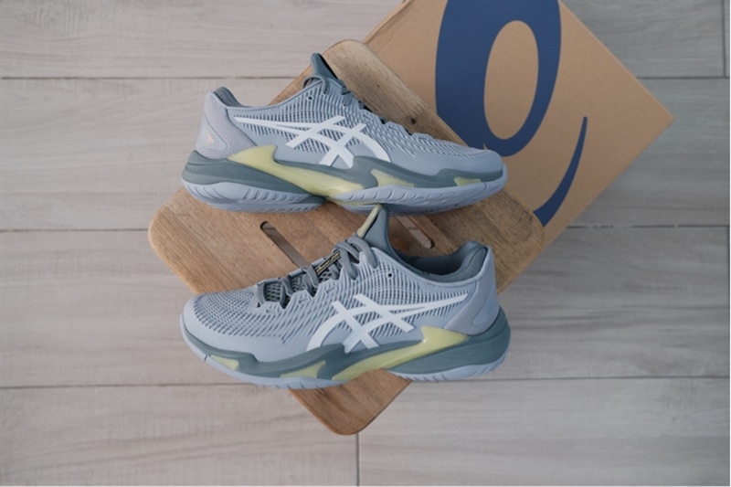 Giày Pickleball Tennis Asics Court FF 3 Grey 1041A370-404