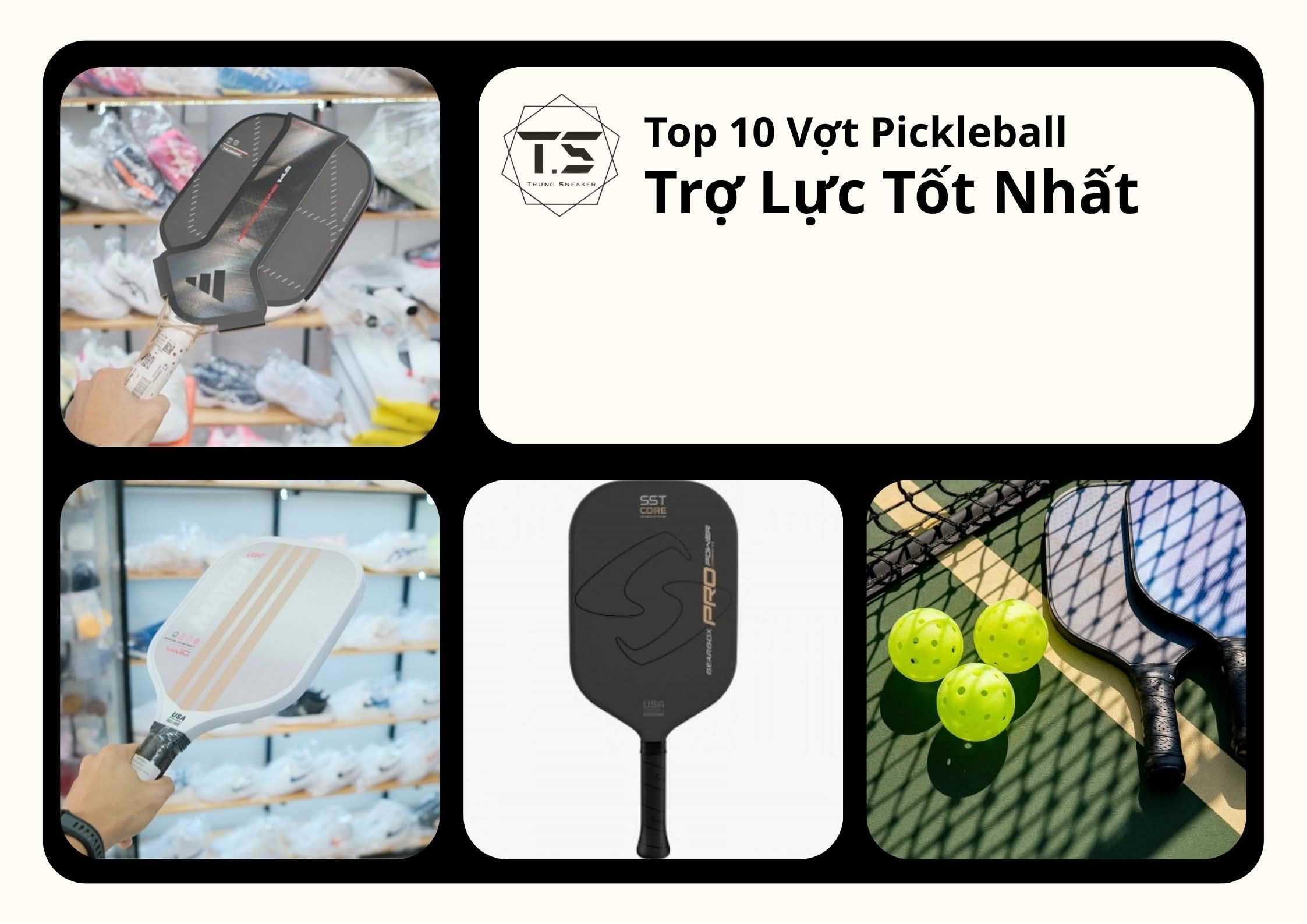 Top 10 Vợt Pickleball Trợ Lực Tốt Nhất (Tăng Uy Lực Cực Đỉnh)