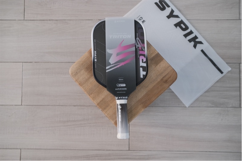 Vợt Pickleball Sypik Triton 5 Pro Ultimate Tour 16mm - Trắng Đen