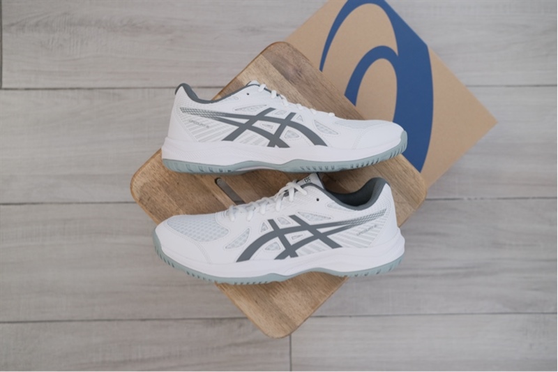 Giày Indoor Pickleball Asics Upcourt 6 Steel Grey 1071A104-107 - 42.5