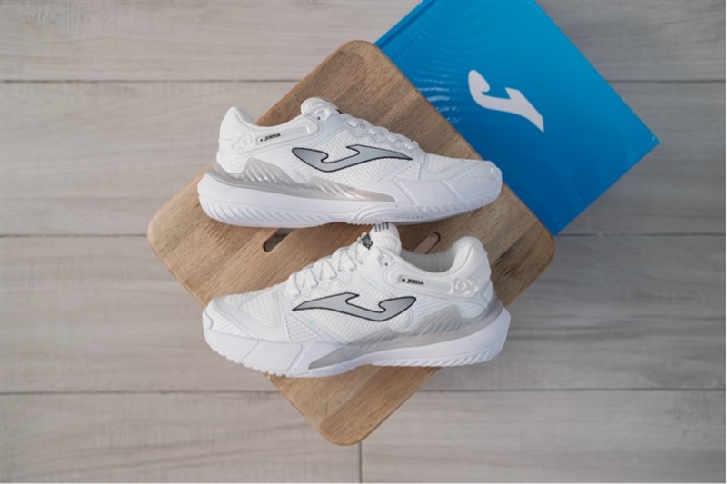 Giày Pickleball Joma P.Stroke Lady 2502 White Grey PSTROLW2502
