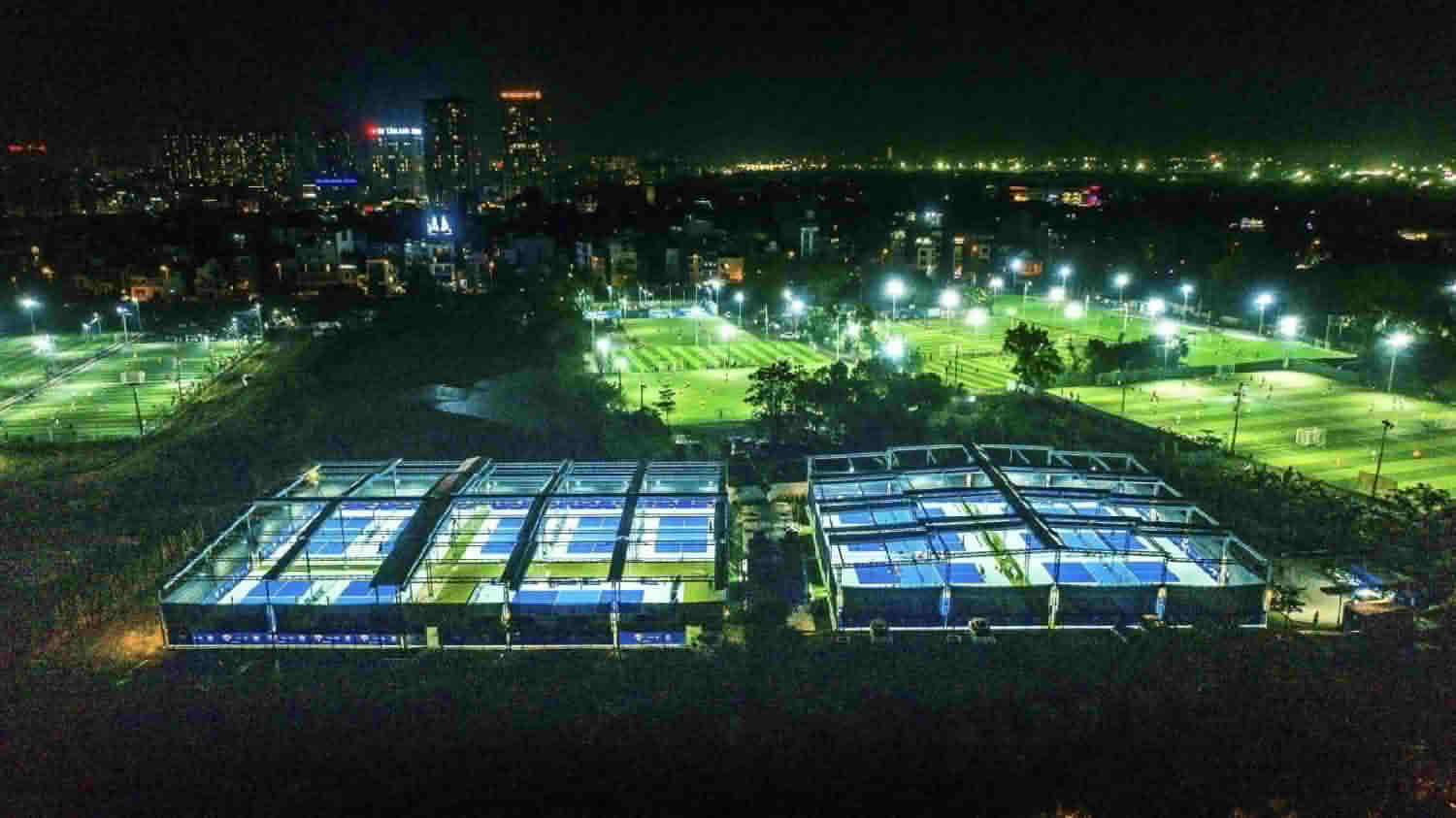 Sân pickleball quận long biên 15 San Pickleball Bo De