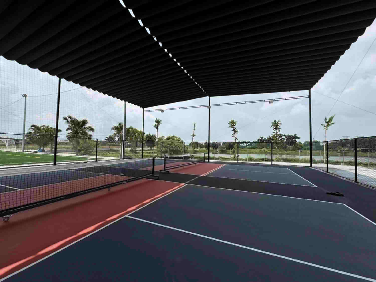 Sân pickleball quận long biên 1 San Pickleball Dao Sen