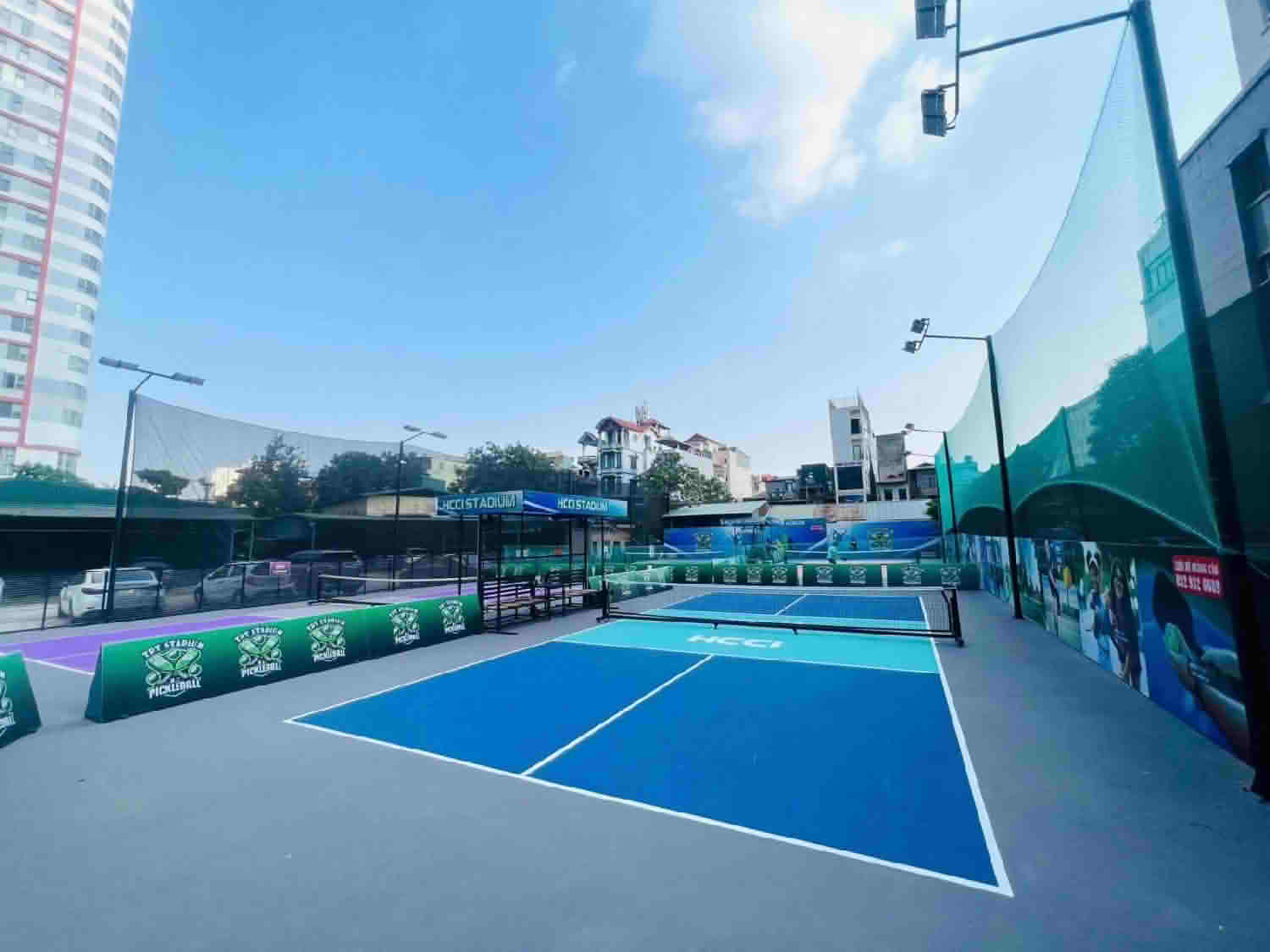 Sân Pickleball Quận Hoàng Mai 14 San Pickleball HCCI Stadium