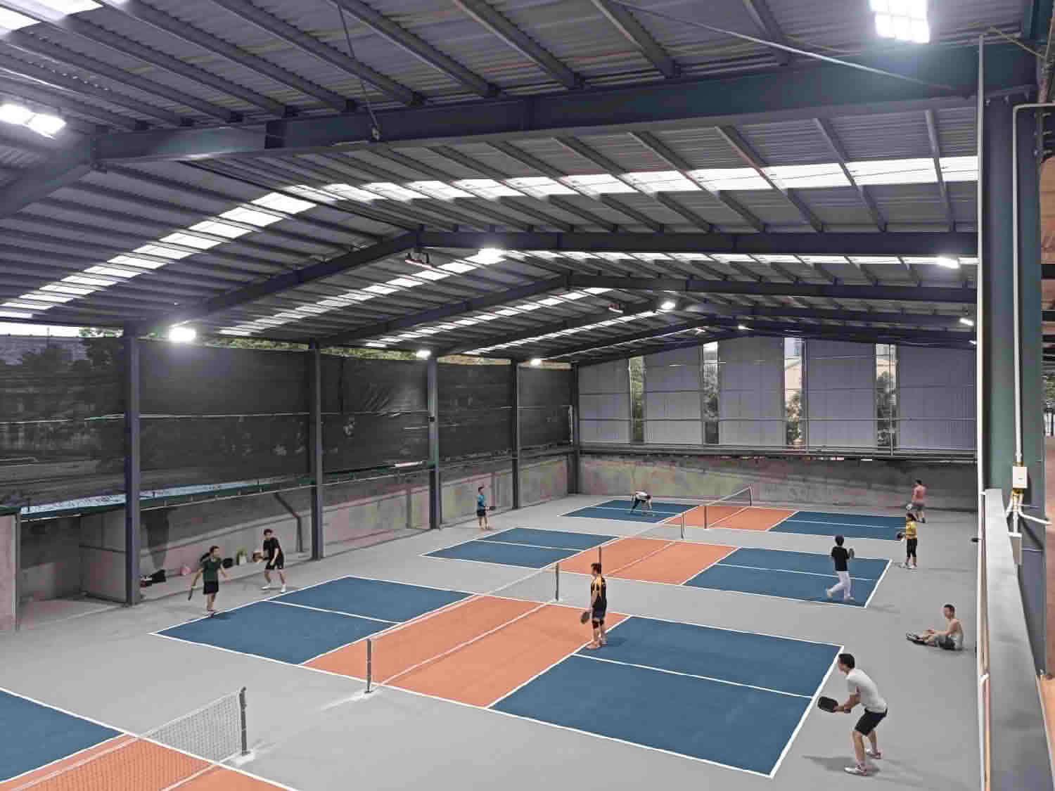 Sân pickleball quận long biên 17 San Pickleball HVHC