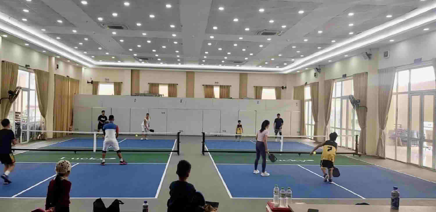 Sân Pickleball Quận Thanh Xuân 5 San Pickleball Lucky Thanh Xuan