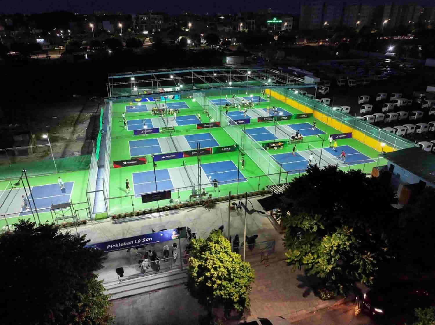 Sân pickleball quận long biên 2 San Pickleball Ly Son