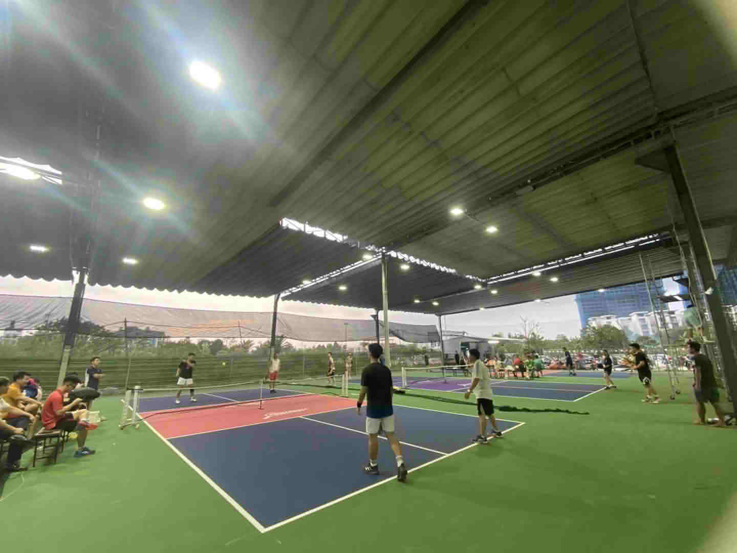 Sân pickleball quận long biên 9 San Pickleball Ngoc Thuy