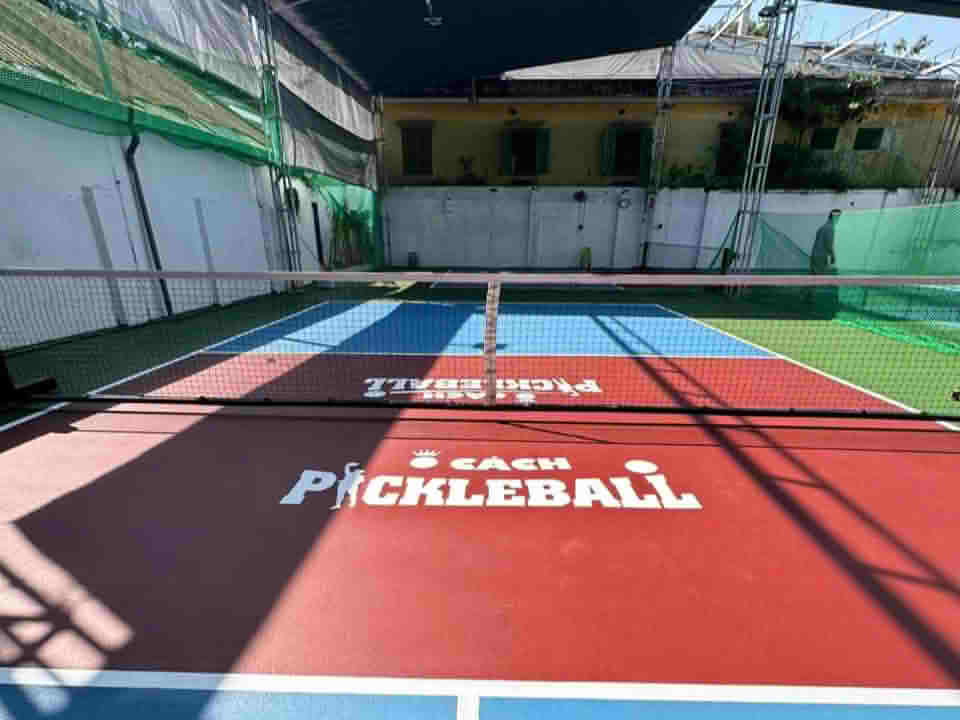 Sân pickleball quận long biên 24 San Pickleball O Cach
