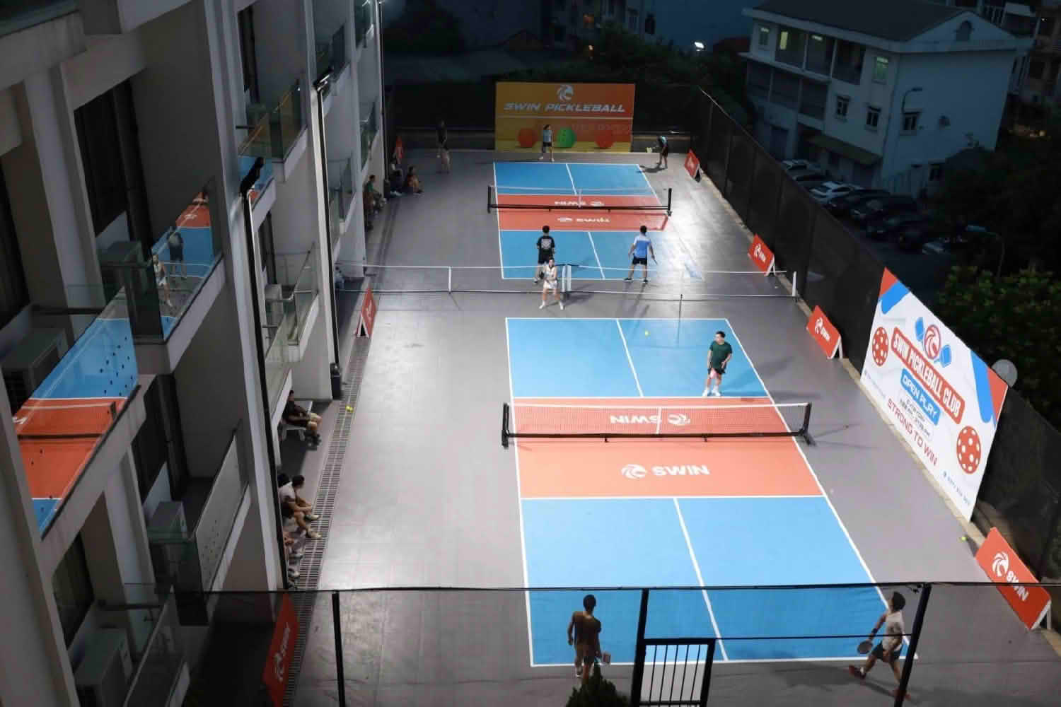 Tổng Hợp Danh Sách Sân Pickleball Quận Ba Đình 1 San Pickleball SWIN Nha Khach BQP