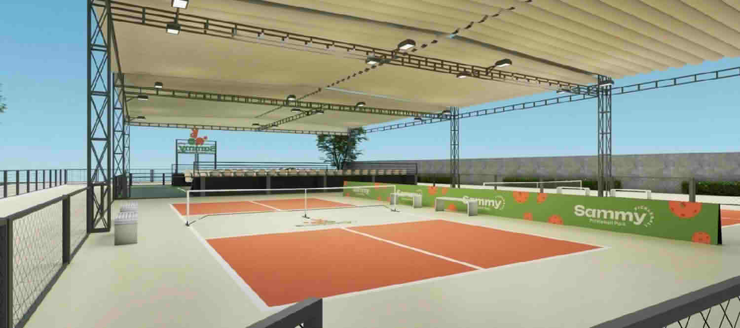 Sân pickleball quận long biên 31 San Sammy Pickleball