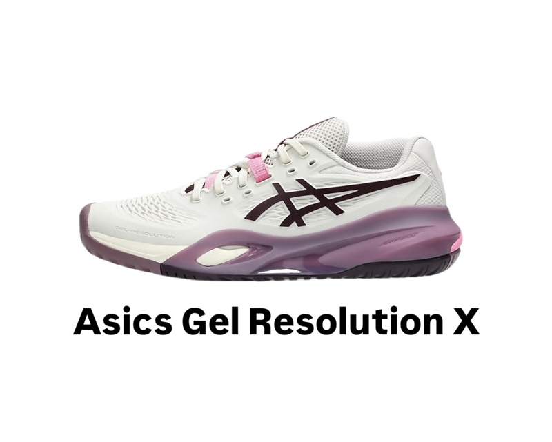 Giày Pickleball Tennis Asics Gel Resolution X Aubergine 1042A279-250 - 39