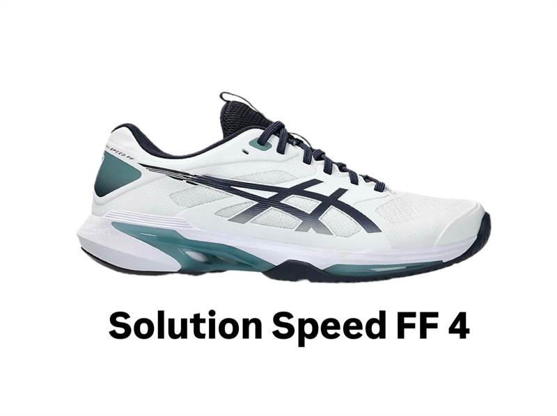 Giày Pickleball Tennis Asics Solution Speed FF 4 Midnight 1041A532-102 - 43